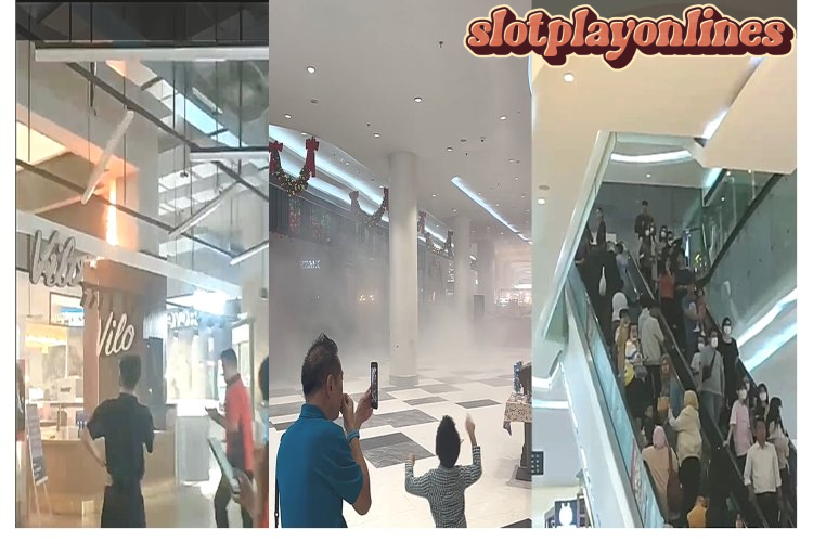 Kebakaran di Food Hall Lippo Mall Puri, Diduga Akibat Konsleting Listrik